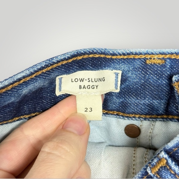Madewell Low-Slung Baggy Jeans Sz 23‎ - Picture 6 of 15